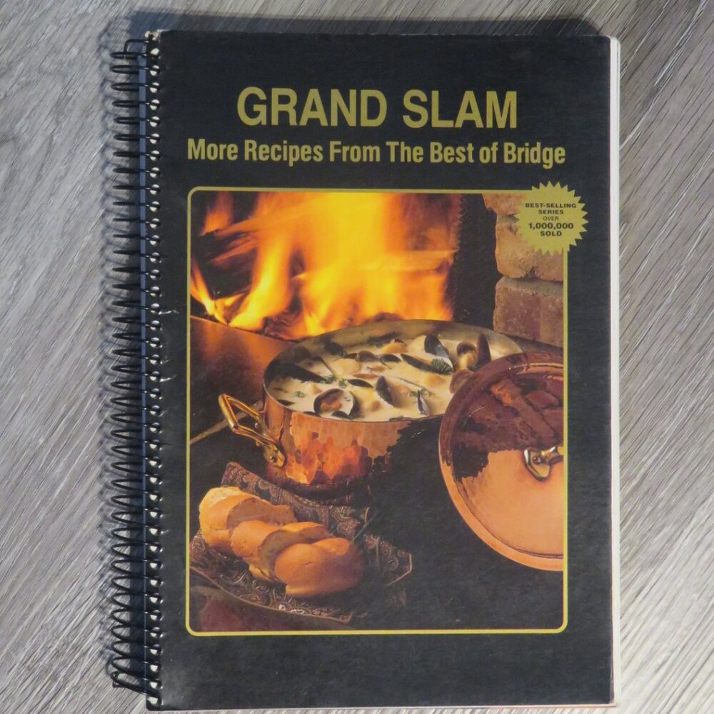 Grand Slam More Recipes From The Best of Bridge 1988 Spiral Bound (K461)